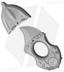 eos || Kershaw || Spyderco Shop 3 Rike Knife E01 EDC D/E Fixed Blade Titanium (1.00" SW) RKEO1SW