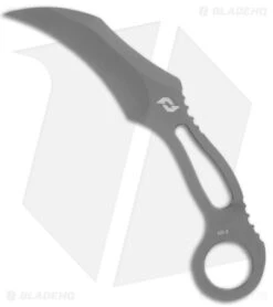 Schrade Boneyard CLR Fixed Blade Knife (2.8" Gray)