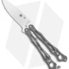 Spyderco SmallFly 2 Butterfly Knife Gray G-10 (3.4" Satin CPM Cru-Wear) -eos || Kershaw || Spyderco Shop Spyderco SmallFly 2 Butterfly Knife Gray G 10 3in Satin w CPM Cru Wear BHQ 151860 td