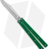 Squid Industries Krake Raken Bowie V2.5 Balisong Green (4.5" Satin) -eos || Kershaw || Spyderco Shop Squid Industries Krake Raken Bowie V2.5 Balisong Green Satin BHQ 179155 jr
