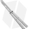 Squid Industries Krake Raken Butterfly Balisong Trainer V2.5 Silver (4.4" SW) -eos || Kershaw || Spyderco Shop Squid Industries Krake Raken Butterfly Trainer V2.5 Silver SW BHQ 177510 jr