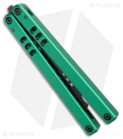 Squid Industries Mako V4.5 Bottle Opener Trainer Inked Green (4.3" Black) -eos || Kershaw || Spyderco Shop Squid Industries Mako V4.5 Bottle Opener Trainer Inked Green Black BHQ 177515 jr spine