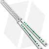 Squid Industries Nautilus Butterfly Balisong Trainer V2 Winter Green(4.5" Satin) -eos || Kershaw || Spyderco Shop Squid Industries Nautilus Butterfly Balisong Trainer V2 Winter Green Satin BHQ 175175 jr