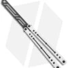 Squid Industries Nautilus Butterfly Balisong Trainer V2 Winter (2.5" Black) -eos || Kershaw || Spyderco Shop Squid Industries Nautilus Butterfly Balisong Trainer V2 Winter Inked Satin BHQ 177936 jr