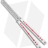 Squid Industries Nautilus Butterfly Balisong Trainer V2 Winter Red (2.5" Satin) -eos || Kershaw || Spyderco Shop Squid Industries Nautilus Butterfly Balisong Trainer V2 Winter Red Satin BHQ 177939 jr