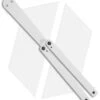 Squid Industries Squiddy Butterfly Balisong Trainer White PVC (4.3" White) -eos || Kershaw || Spyderco Shop Squid Industries Squiddy Butterfly Balisong Trainer White PVC 4.3 White BHQ 83793 LS