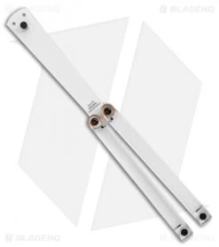 Squid Industries Squiddy-C Butterfly Balisong Trainer Clear PVC (4.5" Clear)