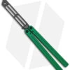 Squid Industries Triton Butterfly Balisong Trainer V2 Inked Green -eos || Kershaw || Spyderco Shop Squid Industries Triton Butterfly Balisong Trainer Green V2 Inked Black BHQ 175178 jr