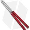Squid Industries Squidtrainer V4 Butterfly Balisong Trainer Red (4.5" SW) -eos || Kershaw || Spyderco Shop Squid industries Squidtrainer V4 Butterfly Balisong Trainer Red 4in SW BHQ 178751 td