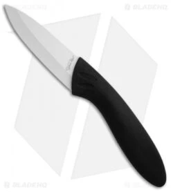 Stone River Gear Two Piece White Ceramic Knife Set - SRG23CKW -eos || Kershaw || Spyderco Shop Stone River Gear 2 Piece White Black SRG23CKW BHQ 51681 jr knife 2