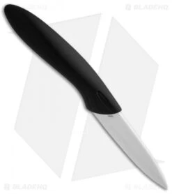 Stone River Gear Two Piece White Ceramic Knife Set - SRG23CKW -eos || Kershaw || Spyderco Shop Stone River Gear 2 Piece White Black SRG23CKW BHQ 51681 jr knife 2 spine