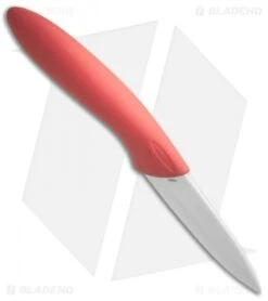 Stone River Gear Two Piece White/Pink Ceramic Knife Set - SRG23CKP -eos || Kershaw || Spyderco Shop Stone River Gear 2 Piece White Pink SRG23CKP BHQ 51679 jr knife 2 spine