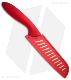 Stone River Gear Two Piece White/Red Ceramic Knife Set - SRG23CKR -eos || Kershaw || Spyderco Shop Stone River Gear 2 Piece White Red SRG23CKR BHQ 51680 jr knife 1 sheath