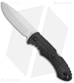 Stone River Gear Change Blade 3-Piece Fixed Blade Knife Black G-10 (3.5" White) -eos || Kershaw || Spyderco Shop Stone River Gear Change Blade 3 Piece Black G 10 White SRG4XCW BHQ 51670 jr blade 1