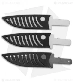 Stone River Gear Change Blade 3-Piece Fixed Blade Knife Black G-10 (3.5" White) -eos || Kershaw || Spyderco Shop Stone River Gear Change Blade 3 Piece Black G 10 White SRG4XCW BHQ 51670 jr sheaths
