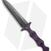 Stroup Knives Dagger Fixed Blade Knife Purple G-10 (5.25" Black SW) -eos || Kershaw || Spyderco Shop Stroup Knives Dagger Fixed Blade Purple G 10 Black SW BHQ 175262 jr