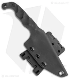 Stroup Knives Mini EDC Fixed Blade Knife Black G-10 (3.1" Black SW) -eos || Kershaw || Spyderco Shop Stroup Knives LLC Mini Black BHQ 142120 jr sheath