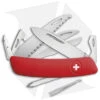 Swiza D10 Swiss Pocket Knife Red (3" Satin) -eos || Kershaw || Spyderco Shop Swiza D10 Swiss Pocket Knife Red BHQ 102842 jr