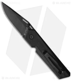 TB Outdoor Unboxer EDC Folding Knife Black (3.10" Black)