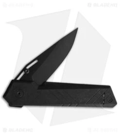 TB Outdoor Unboxer EDC Folding Knife Black (3.10" Black) -eos || Kershaw || Spyderco Shop TB Outdoor Unboxer EDC Folder Black Black BHQ 145090 jr side