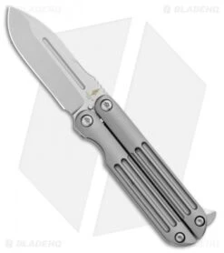 Terrain 365 Balisong M390 Butterfly Knife Titanium (2" Bead Blast)