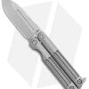 Terrain 365 Balisong Terravantium Butterfly Knife Titanium (2" Bead Blast) -eos || Kershaw || Spyderco Shop Terrain 365 Balisong Terravantium Ti BB BHQ 101862 jr