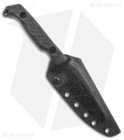 Toor Knives Darter Fixed Blade Knife Shadow Black G-10 (4.25" Black) -eos || Kershaw || Spyderco Shop Toor Knives Darter Fixed Blade Shadow Black G 10 Black BHQ 145132 jr sheath