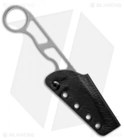 Toor Knives Jank Shank Slate Tactical Fixed Blade Knife (3" CPM-S35VN) -eos || Kershaw || Spyderco Shop Toor Knives Jank Shank Slate Fixed Blade Knife 3.0 BHQ 123650 LS Side