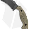 Toor Knives Karsumba Karambit Fixed Blade Green Canvas Micarta (2.5" Black SW) -eos || Kershaw || Spyderco Shop Toor Knives Karsumba Burlap Green jr