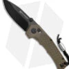 Willumsen Copenhagen Zero7 Cross Bar Knife OD Green GFN (3.5" Black) -eos || Kershaw || Spyderco Shop Willumsen Copenhagen Zero7 Cross Bar OD Green GFN Black BHQ 163655 jr