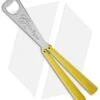 BB Barfly Bottle Opener Butterfly Trainer (Yellow) -eos || Kershaw || Spyderco Shop bbbarfly butterfly bottle opener yellow