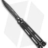Bear OPS Song IV Butterfly Knife Carbon Fiber (4.38" Damascus) B-400-CF-LD 36007 -eos || Kershaw || Spyderco Shop bear ops cf damascus b 400 cf ld 36007 BHQ 37522 dl jr