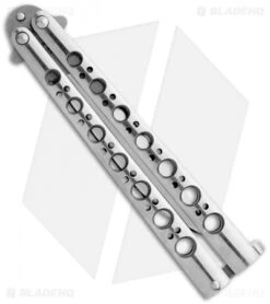 Benchmade 42 Balisong Knife Titanium Butterfly Knife T-Latch (Plain) BM42 -eos || Kershaw || Spyderco Shop benchmade 42 bali song t latch butterfly closed