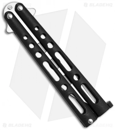 Benchmark Black Butterfly Trainer Knife (4.13" Dull) 4 Benchmark Black Butterfly Trainer Knife (4.13" Dull) - Image 2