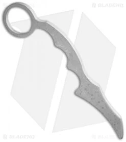 Max Venom DMaX Fighter Karambit Neck Knife + Aluminum Trainer Combo (2.5" Black) -eos || Kershaw || Spyderco Shop max venom dmax silver side