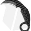 Schwartz Tactical Vengeance Karambit Fixed Blade Knife CF (2.75" CF/Ti) -eos || Kershaw || Spyderco Shop schwartz tactical swz05 cm