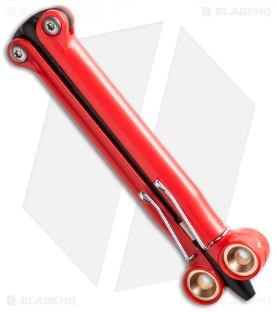 BaliYo By Spyderco Butterfly Pen Flipper USA Made (Red & Black) 4 BaliYo By Spyderco Butterfly Pen Flipper USA Made (Red & Black) - Image 2