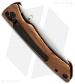 Stone River Ceramic Liner Lock Knife Olive Wood (2.75" White) SRG2WMO -eos || Kershaw || Spyderco Shop stone river ceramics srg2wmo cm side