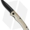 Stone River Ceramic Liner Lock Knife White Stag Horn (2.75" Black) SRG2WSB -eos || Kershaw || Spyderco Shop stone river ceramics srg2wsb cm